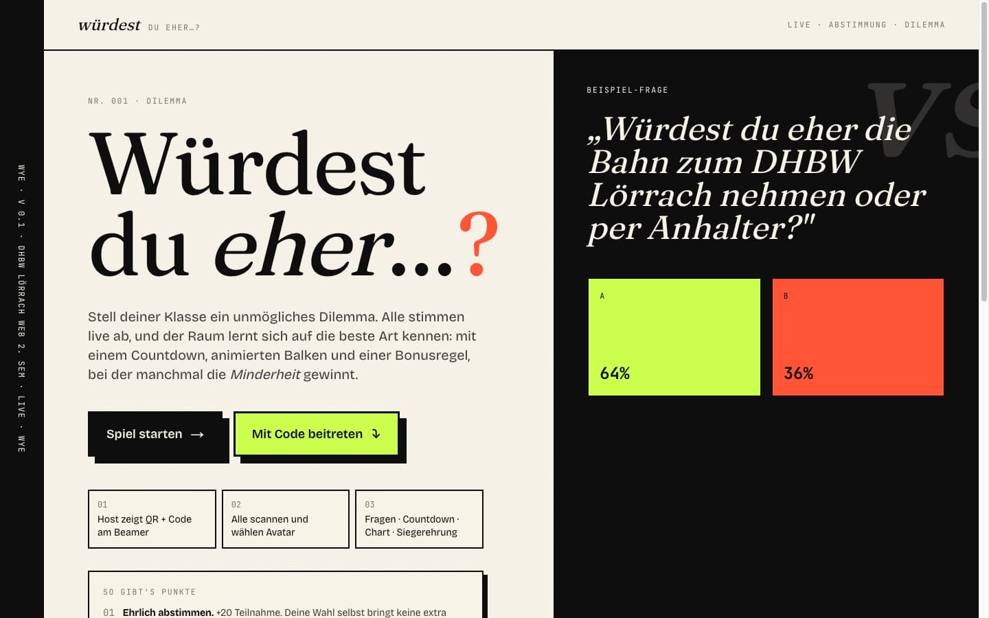 Würdest du eher?